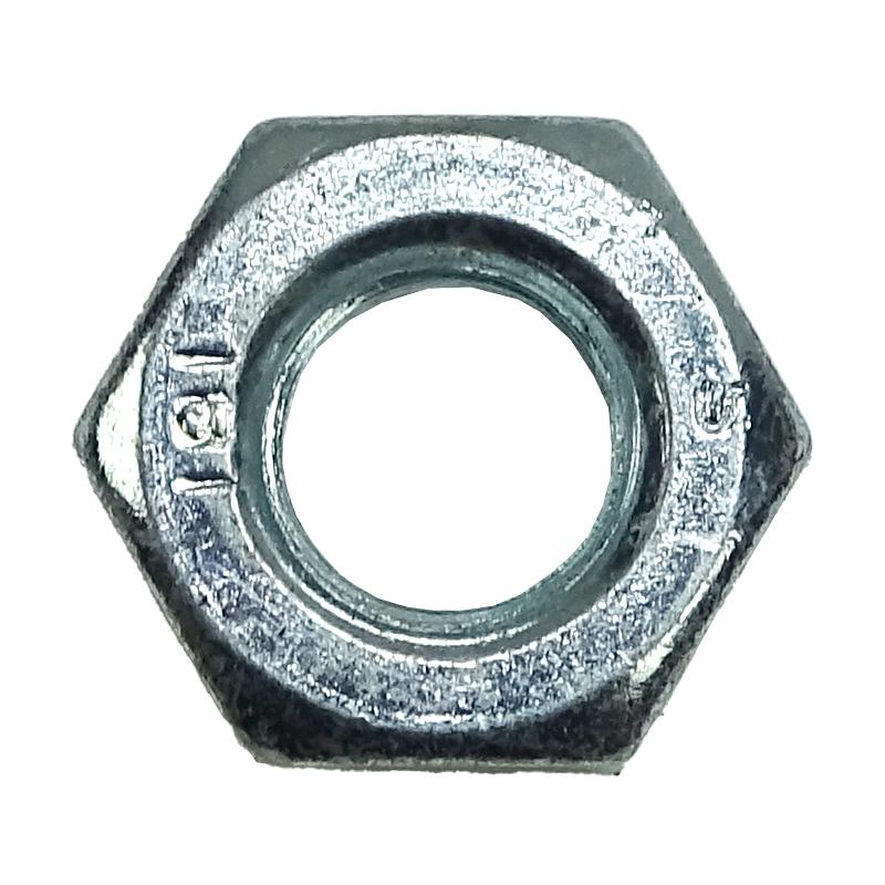 Nakrętka 6-Kątna M10x1.5 Klasa 5 Ocynk Biały Din934 5423010/7 5423131/7 - zdjęcie 2
