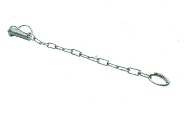 Zatyczka Wygięta Z Łańcuszkiem 19x60mm | ZATWYGLAN1960