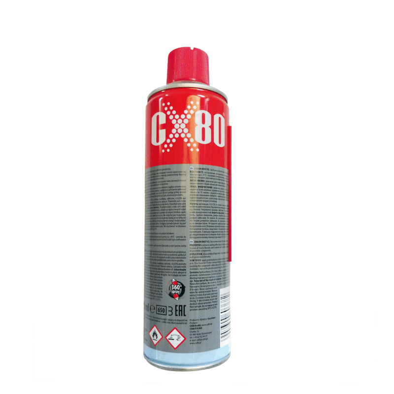 Odrdzewiacz On Rust Ice 500ml Spray Z Efektem Zamrażania Cx-80 - zdjęcie 2