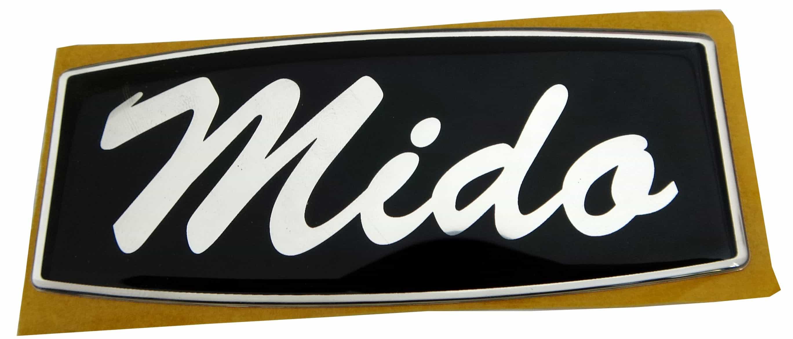 Znak Mido Litery Wypukłe | MIDO
