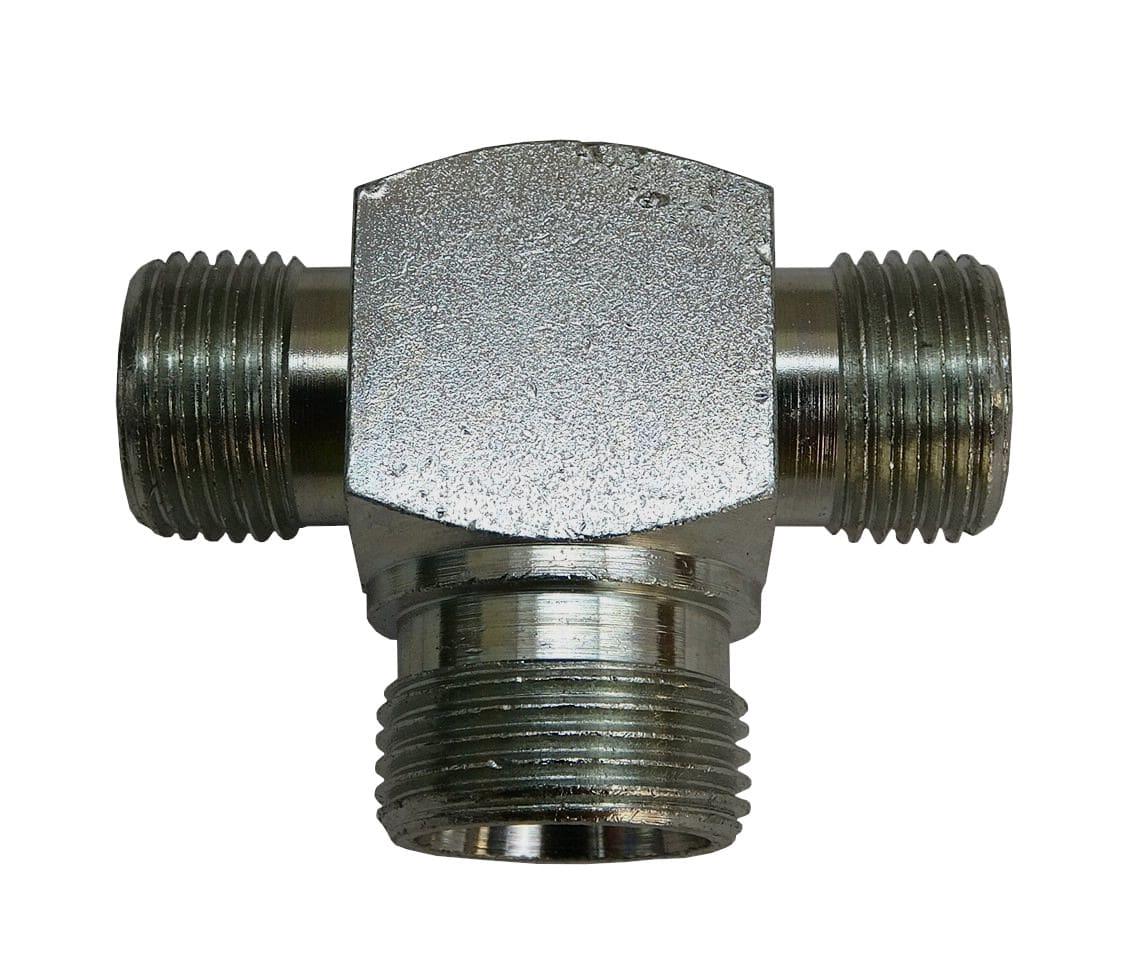 Złącze Złączka Hydrauliczna Trójnik M18x1,5 M22x1,5 M18x1,5 - zdjęcie 2