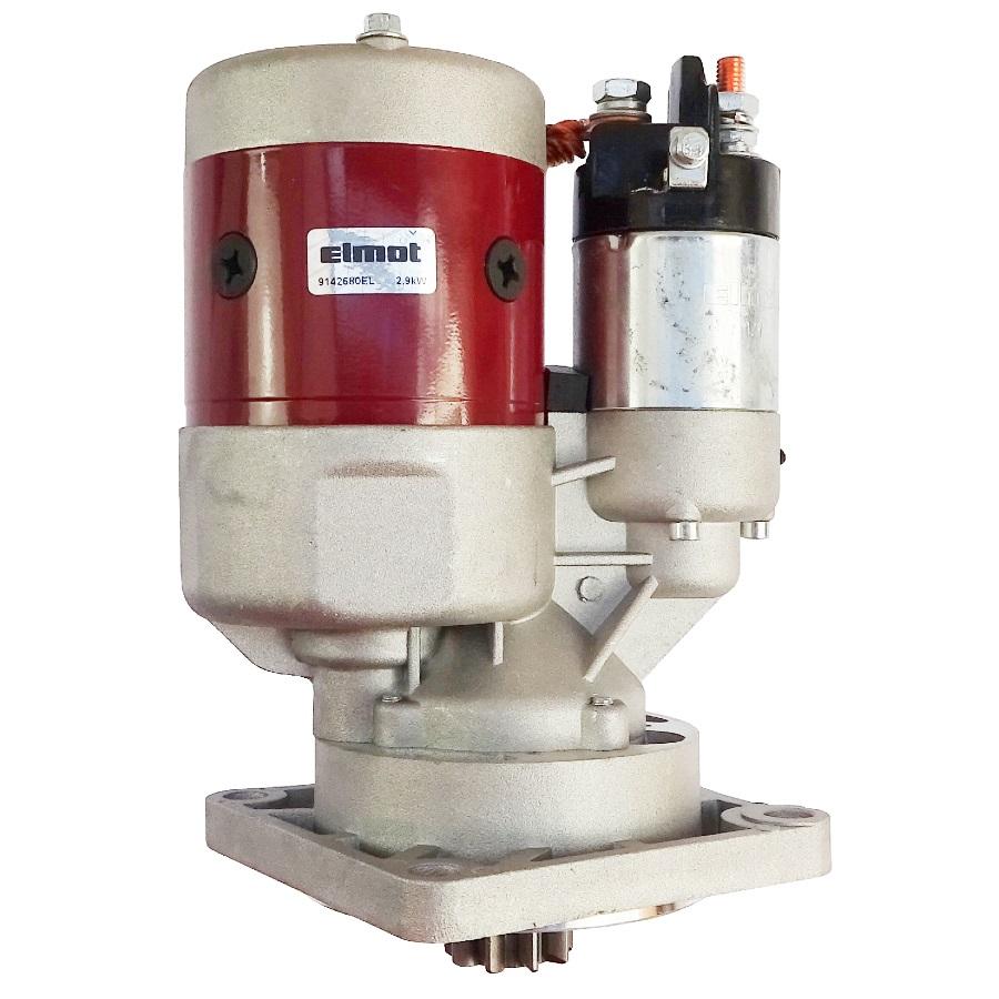 Rozrusznik Z Reduktorem Typu Magneton Fiat 9142680 Elmot - zdjęcie 2