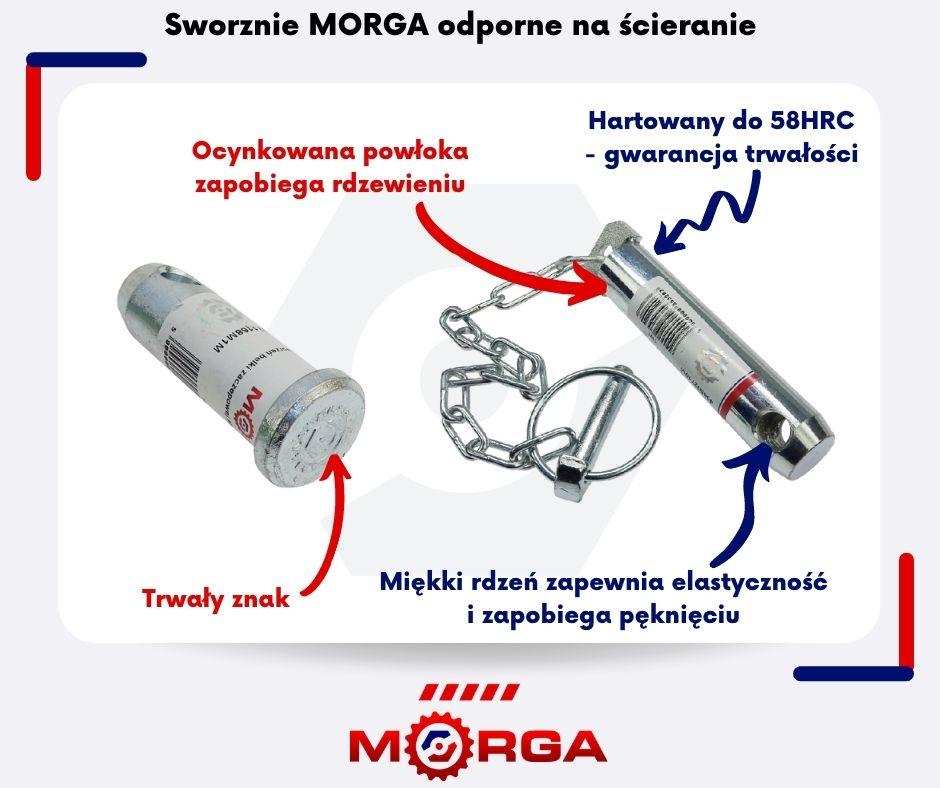 Sworzeń Łącznika Centralnego Hartowany Ursus Mf3 Mf4 Morga - zdjęcie 4