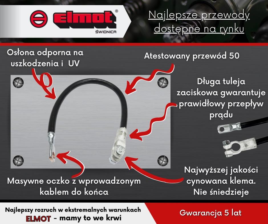 Przewód Rozrusznika T25 Elmot Premium Line - zdjęcie 4