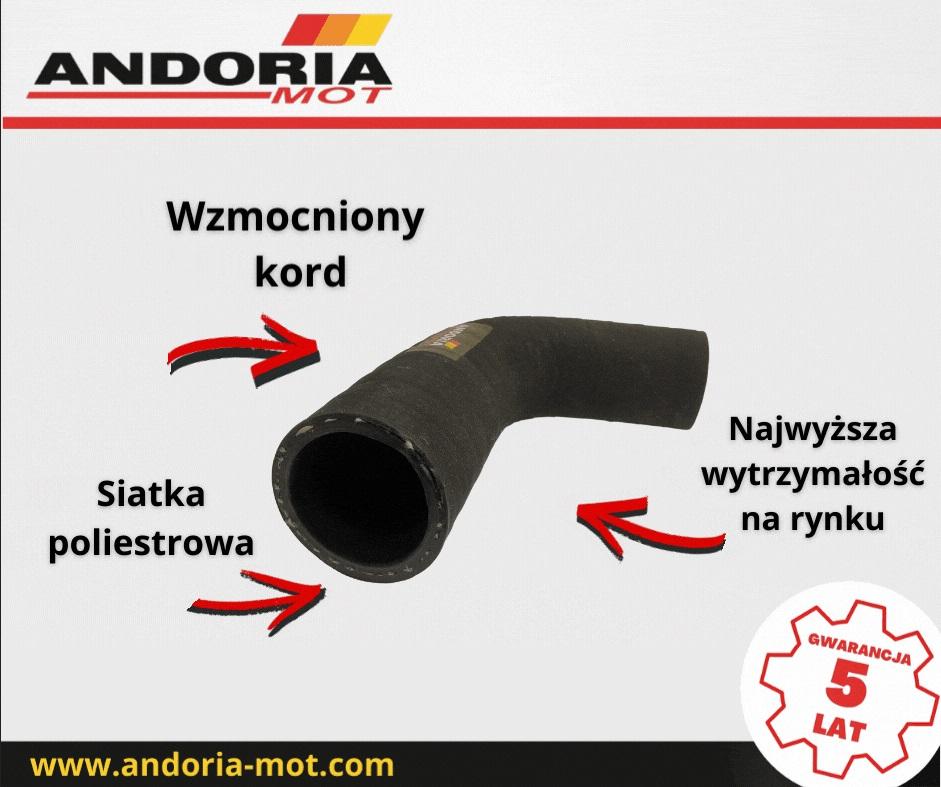 Przewód Chłodnicy K203619 Zbrojony Kord Andoria - zdjęcie 4
