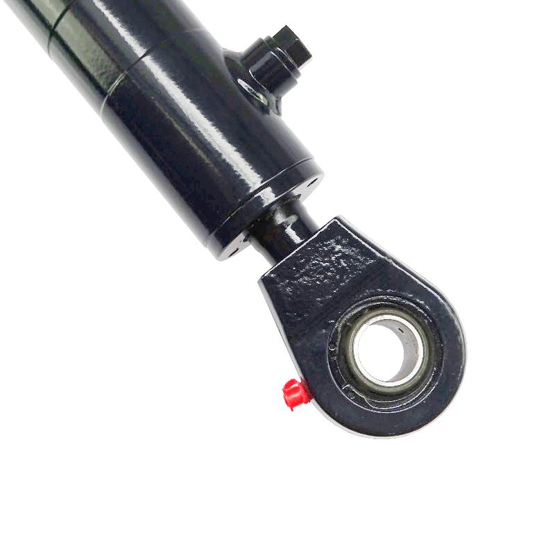 Cylinder Hydrauliczny Siłownik Dwustronny Wspomagania Sworzeń 25mm Bizon - zdjęcie 2