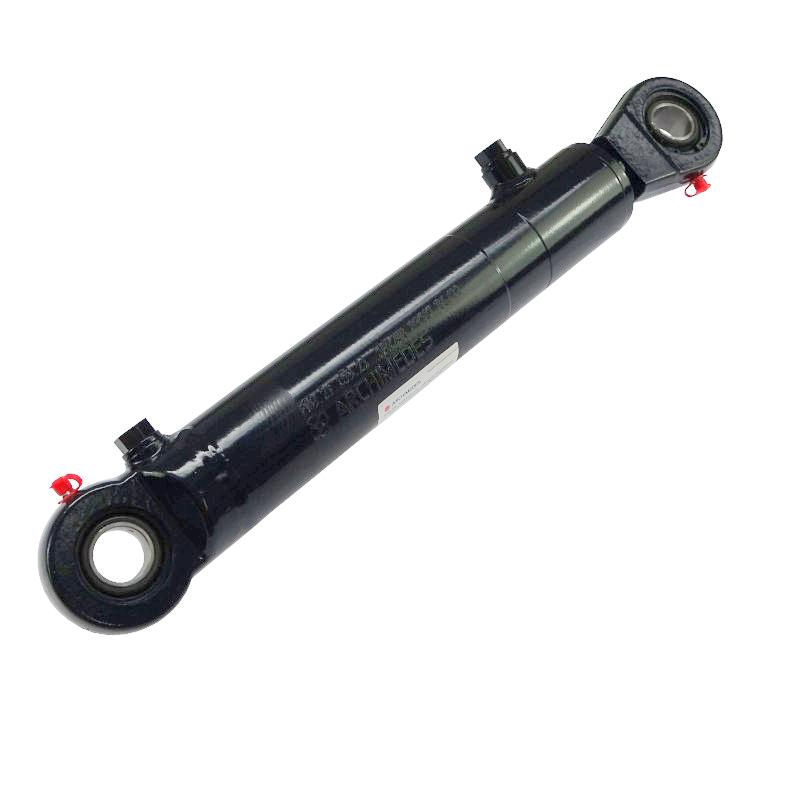 Cylinder Hydrauliczny Siłownik Dwustronny Wspomagania Sworzeń 25mm Bizon - zdjęcie 4