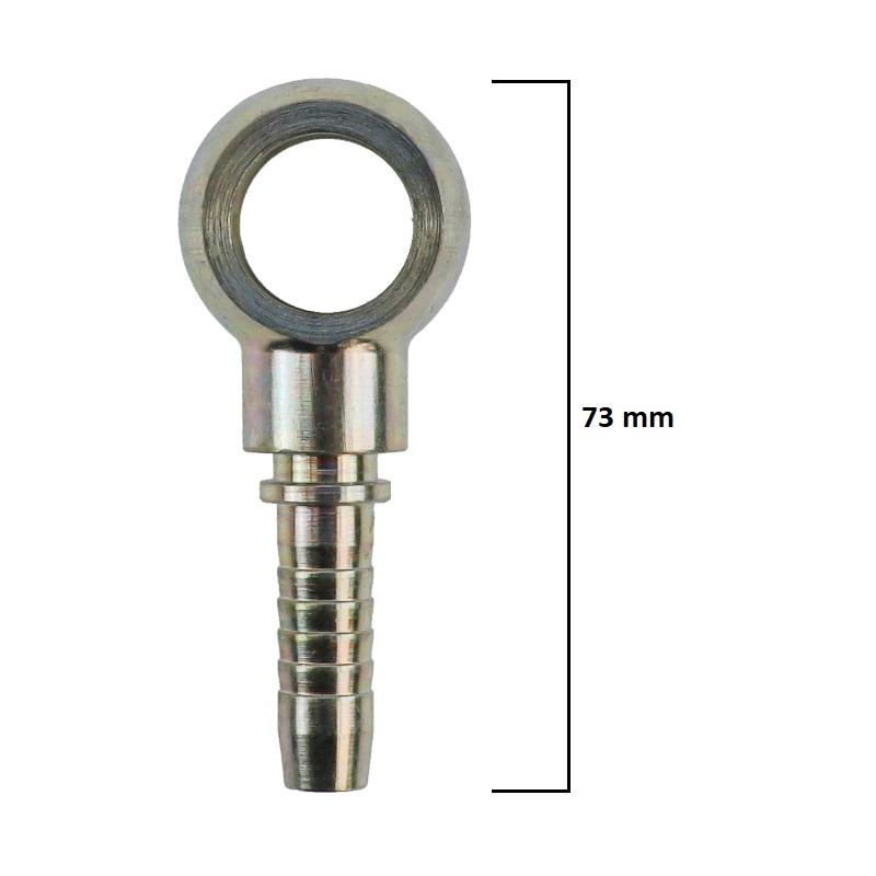 Zakucie Hydrauliczne Końcówka Oczko Rnm Dn10 D18 6081.1310 - zdjęcie 4