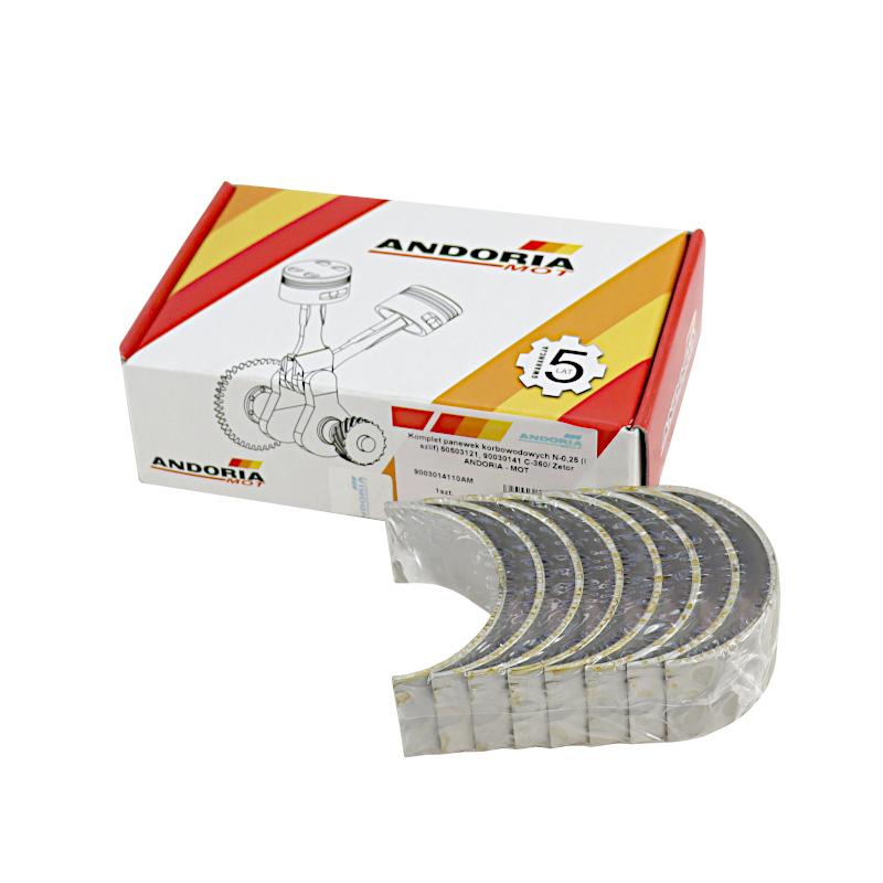 Komplet Panewek Korbowodowych N-0,25 I Szlif 50503121 90030141 Ursus C-360 - zdjęcie 4