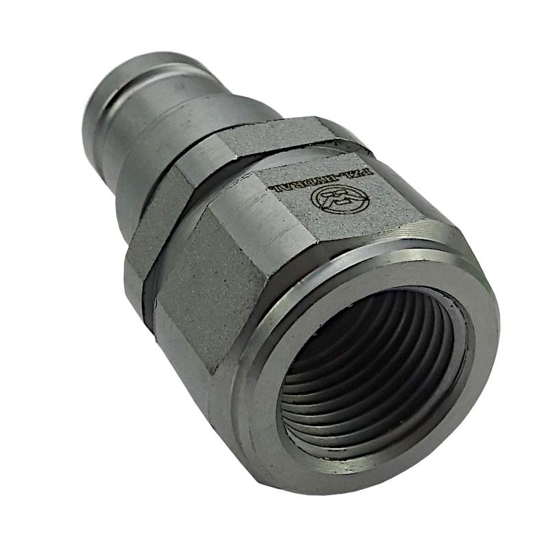 Szybkozłącze Hydrauliczne Sucho Odcinające Wtyczka G1/2"Bsp Gwint - zdjęcie 3