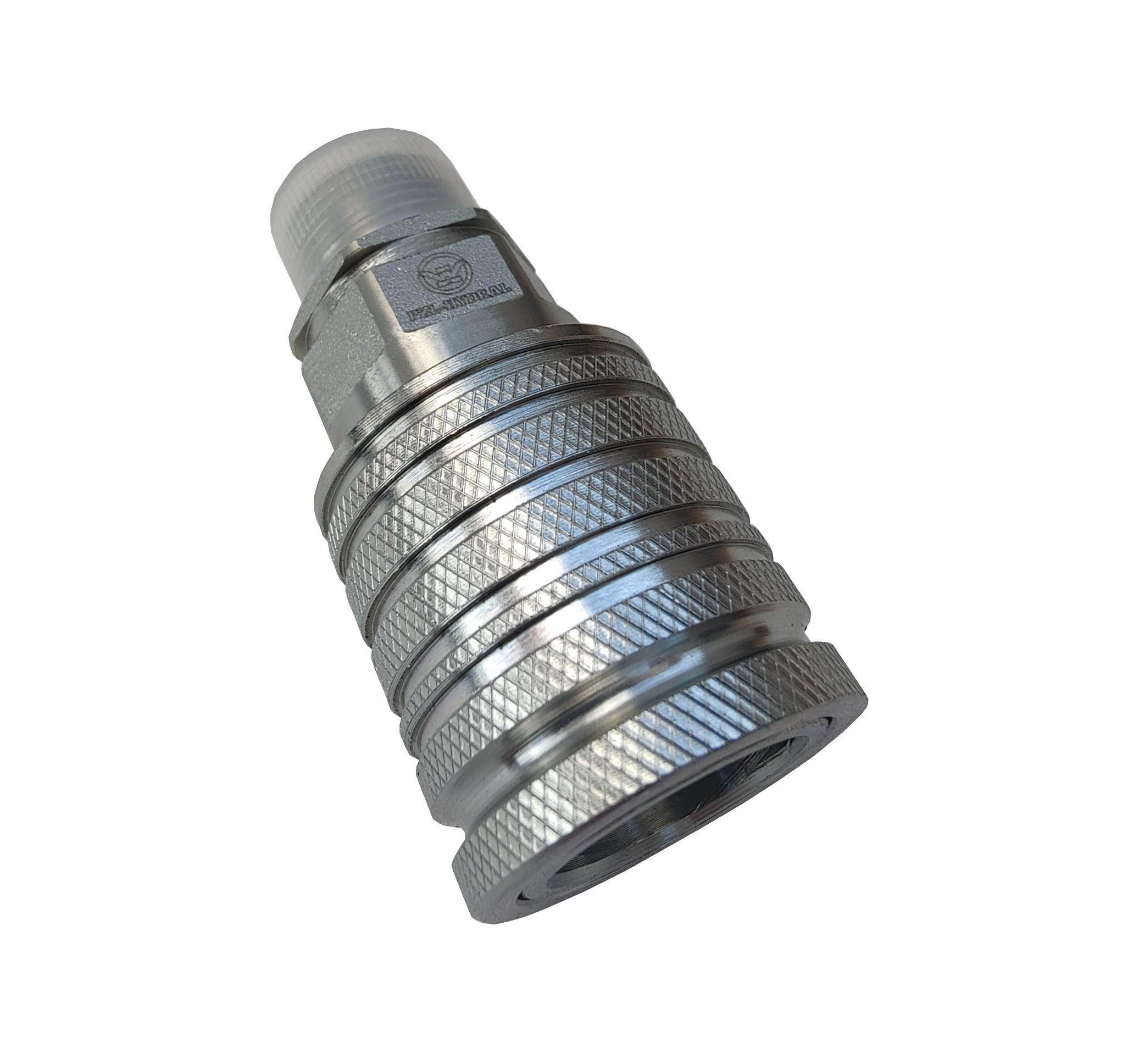 Szybkozłącze Hydrauliczne Gniazdo M22x1.5 Gwint Zewnętrzny Euro Push-Pull - zdjęcie 2