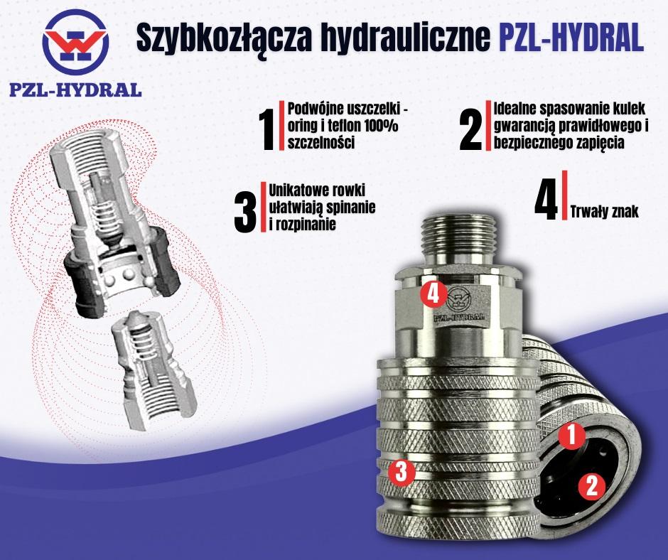Szybkozłącze Hydrauliczne Wtyczka M22x1.5 Gwint Zewnętrzny Euro 9100822w - zdjęcie 2