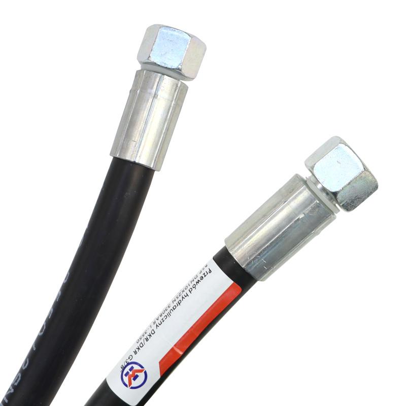 Przewód Hydrauliczny Dkr/Dkr G3/8" Bsp Dn10x2sn 330bar L-3550 Pkp210 X - zdjęcie 2