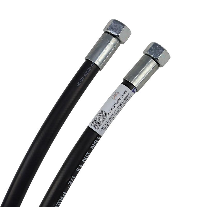 Przewód Hydrauliczny 160 Bar Gwint M22x1,5 Płaska Płaska L-1000mm - zdjęcie 2