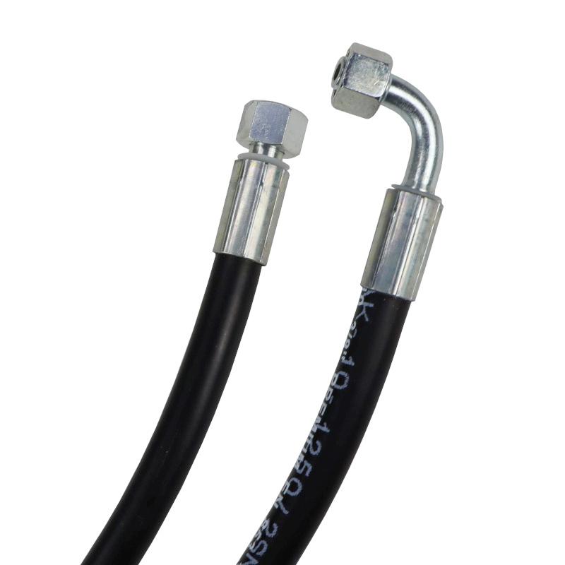 Przewód Hydrauliczny 330 Bar Gwint M18x1,5 Prosta Kolanko Dkol Dkol 90 - zdjęcie 2
