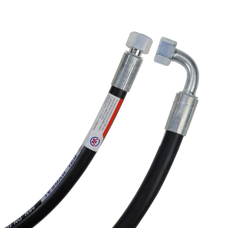 Przewód Hydrauliczny 330 Bar Gwint M18x1,5 Prosta Kolanko Dkol Dkol 90 - zdjęcie 2