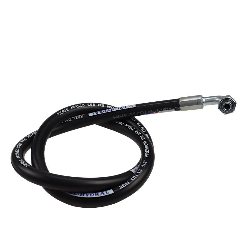Przewód Hydrauliczny 275 Bar Gwint M22x1,5 Prosta Kolanko Dkol Dkol 90 - zdjęcie 2