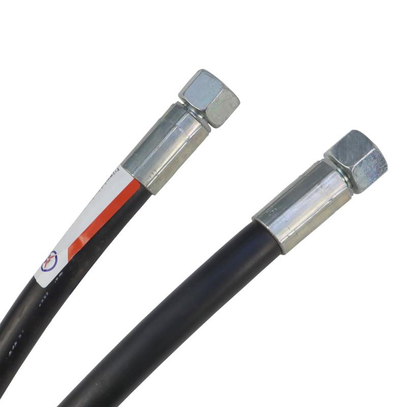 Przewód Hydrauliczny Aa-10-1100/2cn Dkr/Dkr 3/8" Dn10 330 Bar L-1100 Pzl - zdjęcie 2