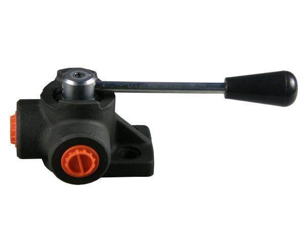 Rozdzielacz hydrauliczny obrotowy kierunkowy zawór trójdrożny 3/8 60l