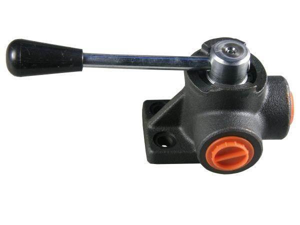 Rozdzielacz hydrauliczny obrotowy kierunkowy zawór trójdrożny 3/4'' 120l