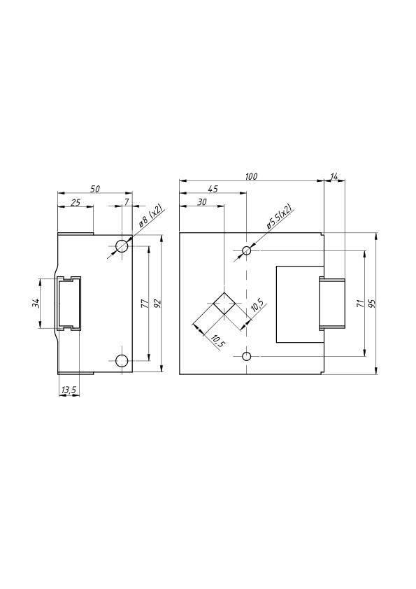 Zamek drzwi kabiny-lewy st.typ c-385 | 80368916 - zdjęcie 2