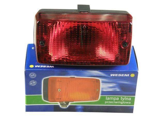 Lampa tylna przeciwmgielna 140x75 wesem | LA1.02004