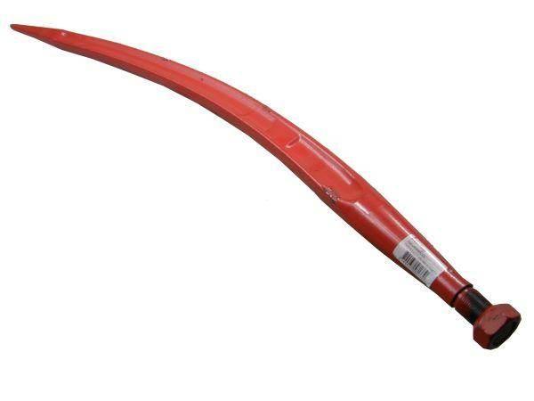 Ząb ładowacza wygięty zamykający 680mm chwytak krokodyl tur