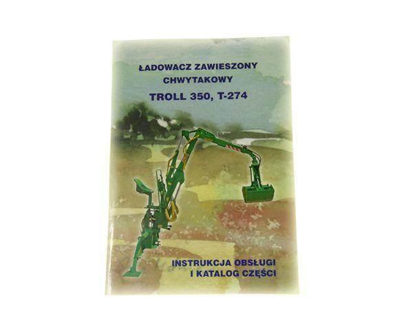 Katalog i instrukcja ładowacz zawieszany trol 350 t-274