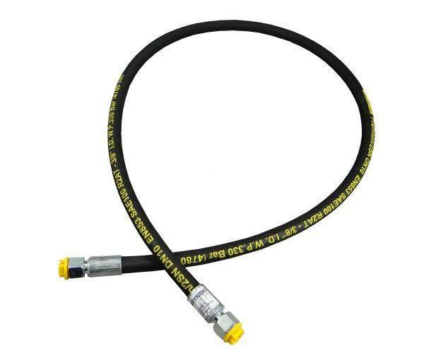 Przewód hydrauliczny 330 bar gwint m18x1.5 proste l-1500mm dn10-2sn 336-632-030-413 ładowacz nd5-032 aa-10-1500 p11p11 33mpa waryński - zdjęcie 2
