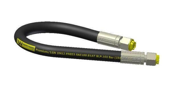 Przewód hydrauliczny gwint m22x1.5 proste l-500mm dn12-1sn 532-631-105-510 7214/07-103/1 unhz 500 cyklop aa-13-500 p11p11 16mpa waryński