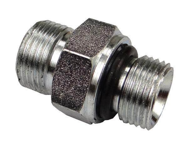 Złącze hydrauliczne proste bb g3/8-18x1.5 z uszczelnieniem g3/8x18