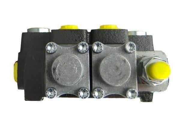 Rozdzielacz hydrauliczny dwusekcyjny 2 40l sterowany joystickiem waryński - zdjęcie 3