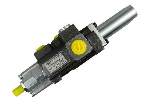 Rozdzielacz hydrauliczny dwusekcyjny 2 40l sterowany joystickiem waryński - zdjęcie 4