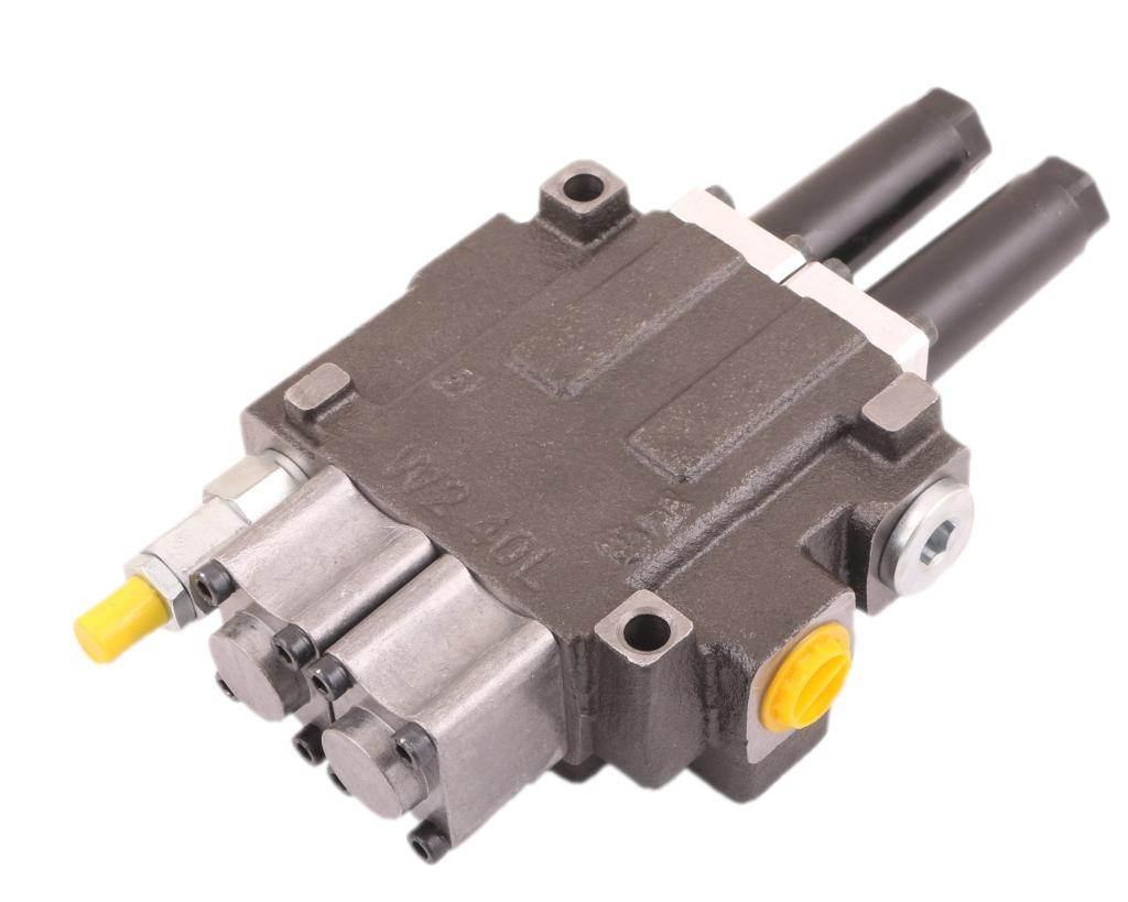 Rozdzielacz hydrauliczny dwusekcyjny 2 40l sterowany joystickiem waryński - zdjęcie 7