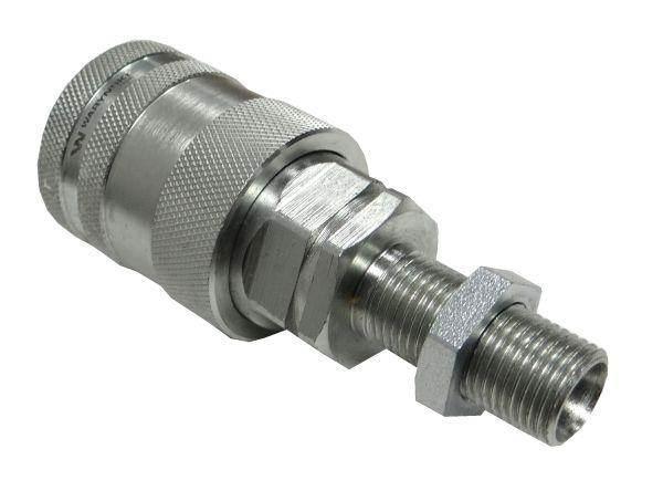 Szybkozłącze hydrauliczne gniazdo long m16x1.5 gwint zewnętrzny euro push-pull 9100816gl iso 7241-a waryński