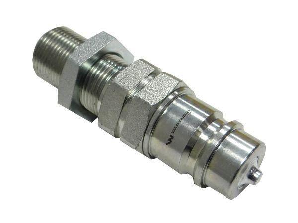 Szybkozłącze hydrauliczne wtyczka long m22x1.5 gwint zewnętrzny euro 9100822w iso 7241-a waryński - zdjęcie 3