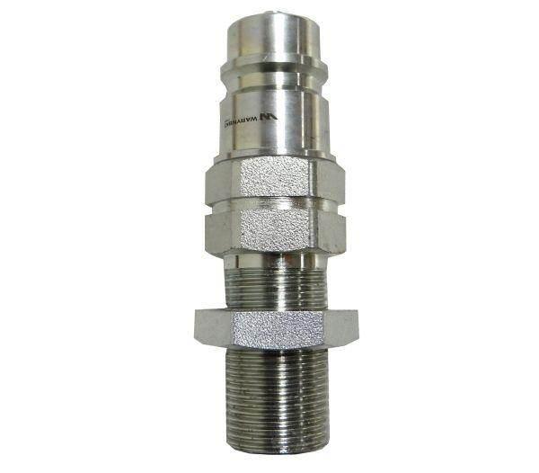 Szybkozłącze hydrauliczne wtyczka long m22x1.5 gwint zewnętrzny euro 9100822w iso 7241-a waryński - zdjęcie 4