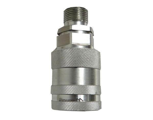 Szybkozłącze hydrauliczne gniazdo m20x1.5 gwint zewnętrzny euro push-pull 9100822g iso 7241-a waryński - zdjęcie 3