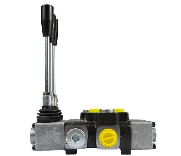 Rozdzielacz hydrauliczny 3-sekcyjny max przepływ 40l waryński - zdjęcie 3