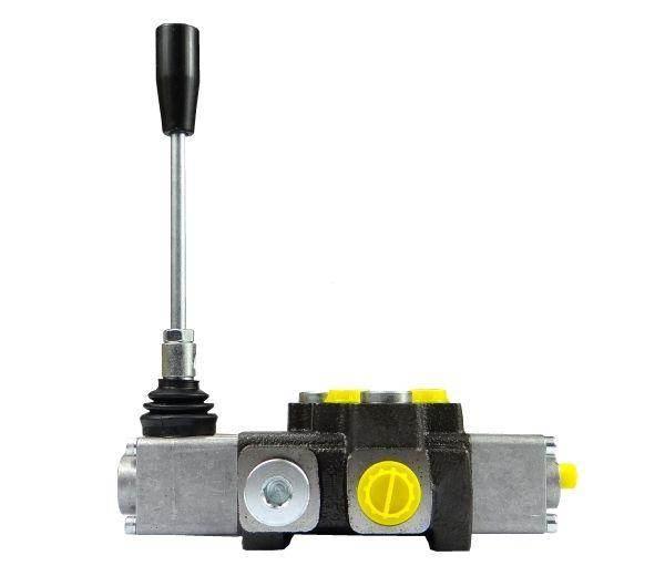 Rozdzielacz hydrauliczny 1-sekcyjny max przepływ 40l waryński - zdjęcie 4