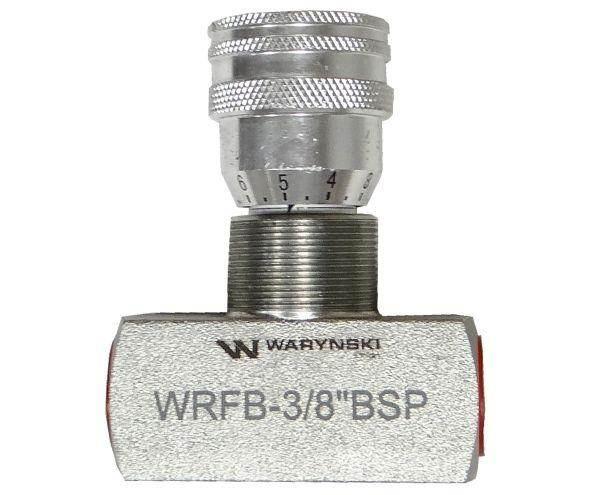Zawór dławiący wrfb 90 3/8"bsp waryński | WRFB-3/8BSP - zdjęcie 3