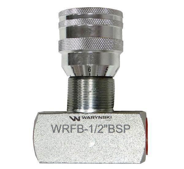 Zawór dławiący wrfb 90 1/2"bsp waryński | WRFB-1/2BSP - zdjęcie 3