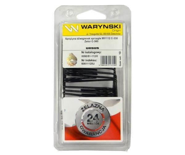 Sprężyna dźwigienek sprzęgła 951112 po 10 c-330 zetor c-360 oryginał ursus - zdjęcie 3