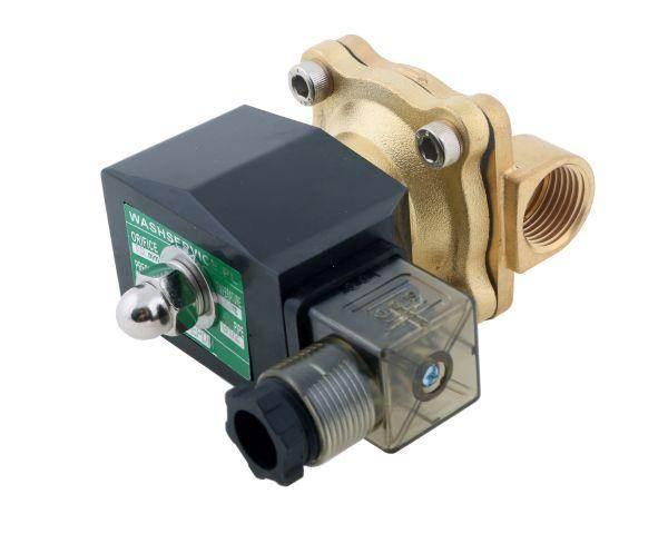 Elektrozawór 2n15 1/2" 12v dc nc normalnie zamknięty epdm komplet z cewką i wtykiem - zdjęcie 2