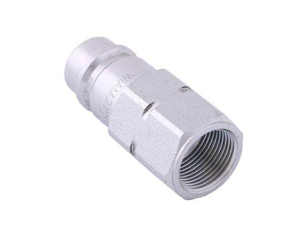 Szybkozłącze hydrauliczne wtyczka m22x1.5 gwint wewnętrzny euro iso 7241-a waryński - zdjęcie 3