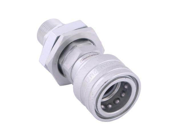 Szybkozłącze hydrauliczne gniazdo long m22x1.5 gwint zewnętrzny euro adaptacja starego typu 504900 9199822g/st iso 7241-a waryński - zdjęcie 5