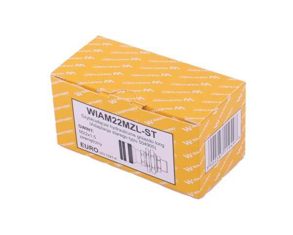 Szybkozłącze hydrauliczne gniazdo long m22x1.5 gwint zewnętrzny euro adaptacja starego typu 504900 9199822g/st iso 7241-a waryński - zdjęcie 8