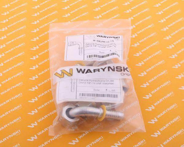 Zakucie hydrauliczne dkj90 dn08 1/2'-20 unf waryński - zdjęcie 2