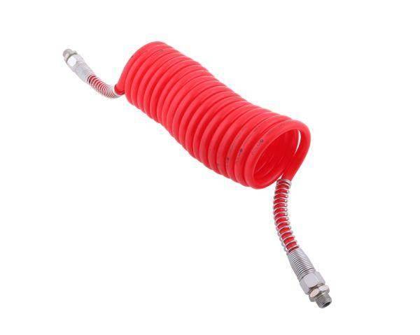 Przewód spiralny m-22x1.5 4.5m czerwony polmo