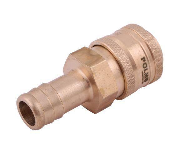 Szybkozłącze pneumatyczne p26 nw7.2 gniazdo pod wąż dn10mm polmo 5szt